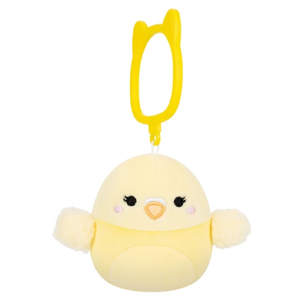 SQUISHMALLOWS ΛΟΥΤΡΙΝΟ ΜΠΡΕΛΟΚ 9 εκ. W9 - SHAYNA THE YELLOW PARAKEET