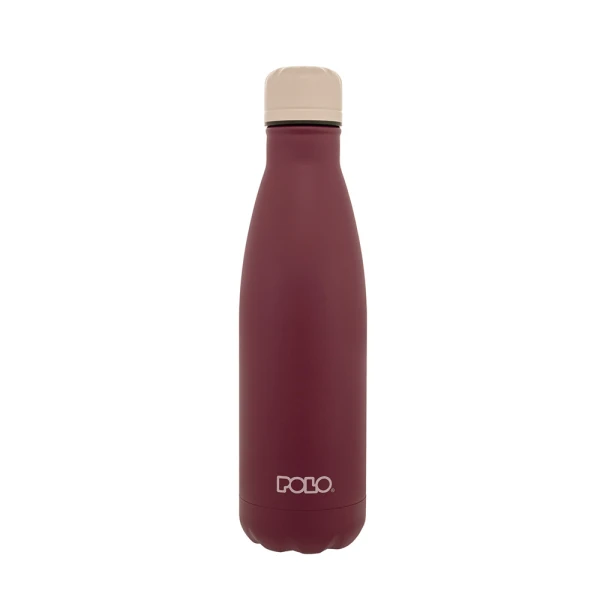 POLO 2026 STAINLESS STEEL THERMOS 500ml BORDEAUX-ICE