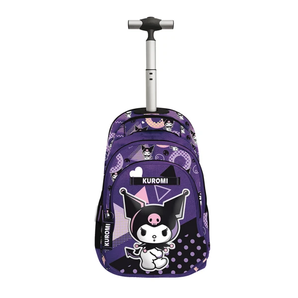 MULTI-COMPARTMENT TROLLEY BACKPACK POP ART KUROMI