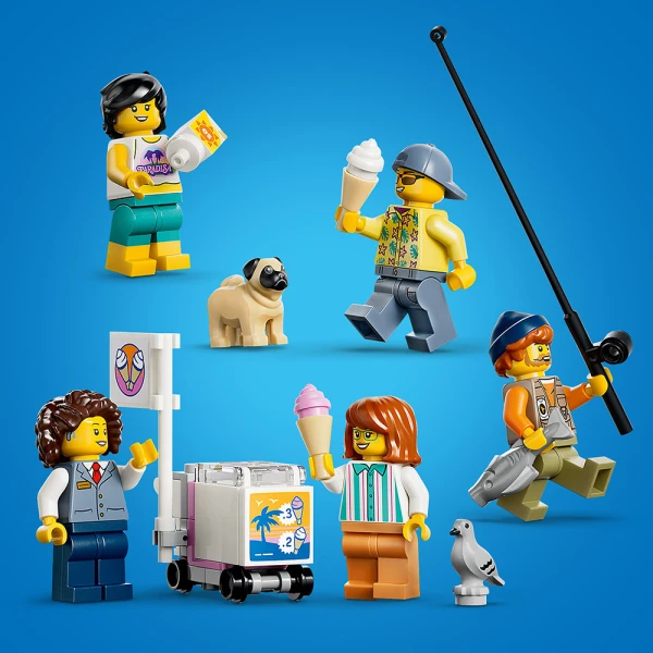 LEGO® CITY TRAINS ΚΛΑΣΙΚΟ ΠΑΡΑΘΑΛΑΣΣΙΟ ΤΡΑΜ
