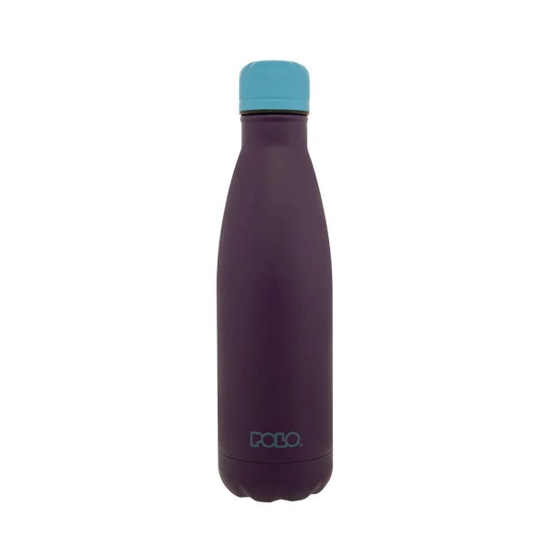POLO 2026 STAINLESS STEEL THERMOS 500ml EGGPLANT-TURQUOISE