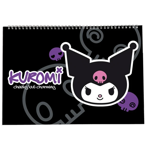DRAWING PAD A4 30 SHEETS KUROMI - 5 DESIGNS