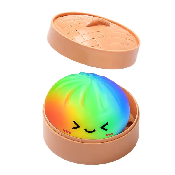 SQUISHY BUN BAO DUMPLING ΠΟΛΥΧΡΩΜΟ 8.5 εκ.