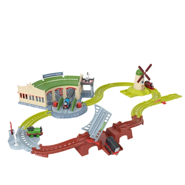 THOMAS THE TRAIN TIDMOUTH SHED TRAIN STATION