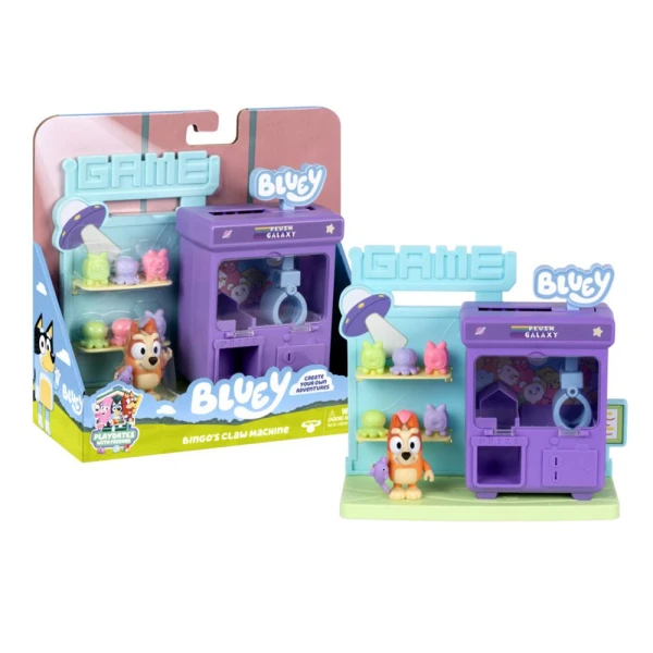 BLUEY ΜΙΝΙ ΣΕΤ ΠΑΙΧΝΙΔΙΟΥ CLAW MACHINE