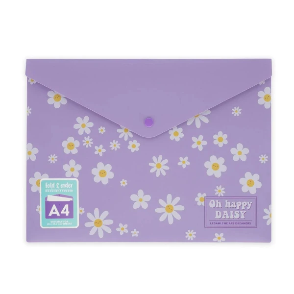 LEGAMI ΦΑΚΕΛΟΣ ΜΕ ΚΟΥΜΠΙ FOLD & ORDER - DAISY
