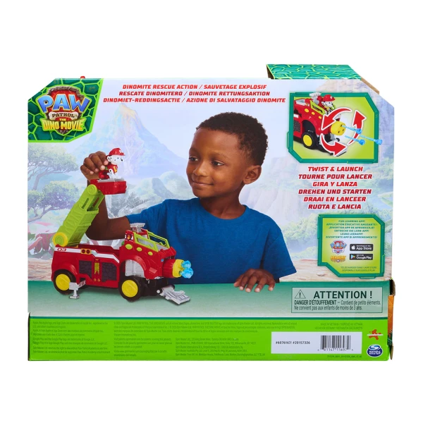 PAW PATROL DINO MOVIE DELUXE ΟΧΗΜΑ MARSHALL