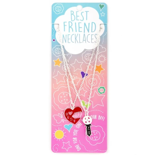 NECKLACE BEST FRIENDS SET 2 pcs KEY-HEART