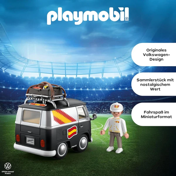 PLAYMOBIL VOLKSWAGEN T1 CAMPER - ΕΘΝΙΚΗ ΙΣΠΑΝΙΑΣ