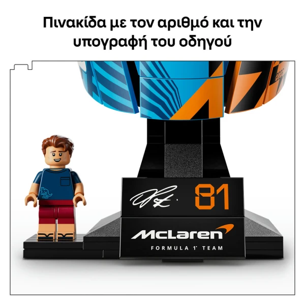 LEGO® EDITIONS McLAREN MASTERCARD F1 TEAM ΚΡΑΝΟΣ ΤΟΥ OSCAR PIASTRI