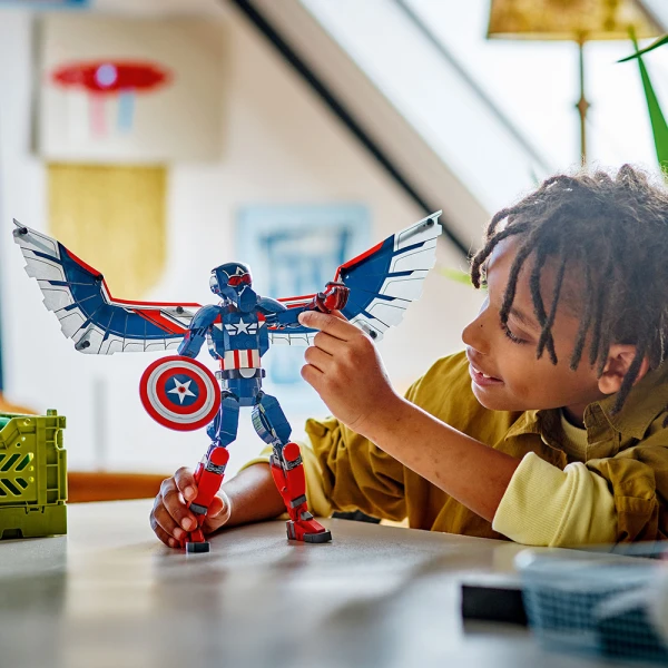 LEGO® MARVEL ΦΙΓΟΥΡΑ ΚΑΤΑΣΚΕΥΗΣ ΝΕΟΣ ΚΑΠΤΕΝ ΑΜΕΡΙΚΑ