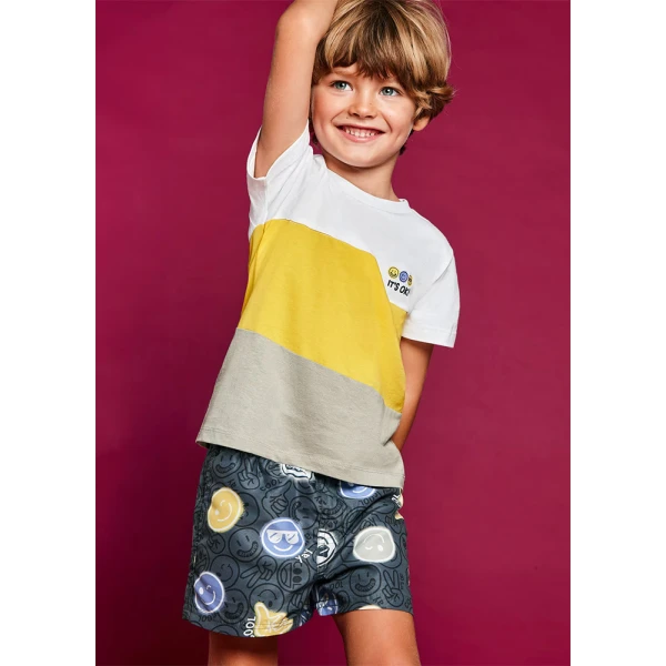 MAYORAL SWIMSUIT BERMUDA SHORTS PRINTED UNIVERSE
