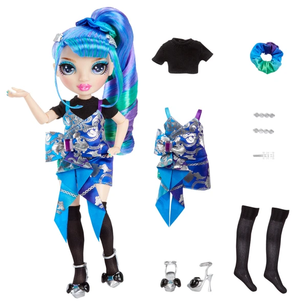 RAINBOW HIGH JUNIOR HIGH ΚΟΥΚΛΑ HOLLY DE VIOUS ΜΠΛΕ