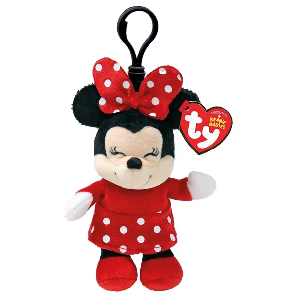 TY BEANIE BABIES DISNEY ΧΝΟΥΔΩΤΟ 8.5 εκ. ΜΕ ΚΛΙΠ - MINNIE MOUSE