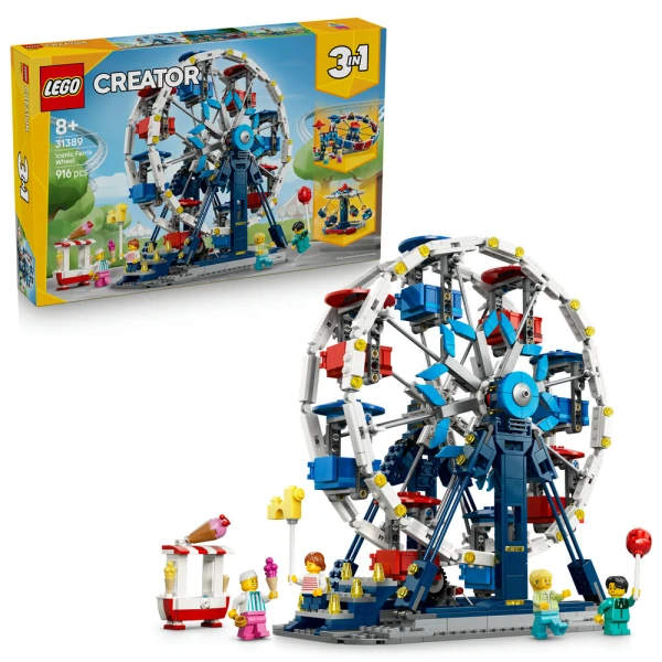 LEGO® CREATOR 3IN1 ΕΜΒΛΗΜΑΤΙΚΗ ΡΟΔΑ ΛΟΥΝΑ ΠΑΡΚ