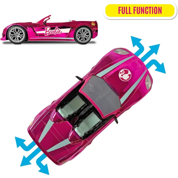 ΤΗΛΕΚΑΤΕΥΘΥΝΟΜΕΝΟ ΑΥΤΟΚΙΝΗΤΟ R/C BARBIE DREAM CAR ΡΟΖ