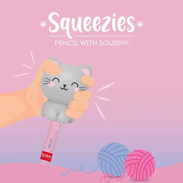 LEGAMI SQUEEZIES ΜΟΛΥΒΙ HB KITTY