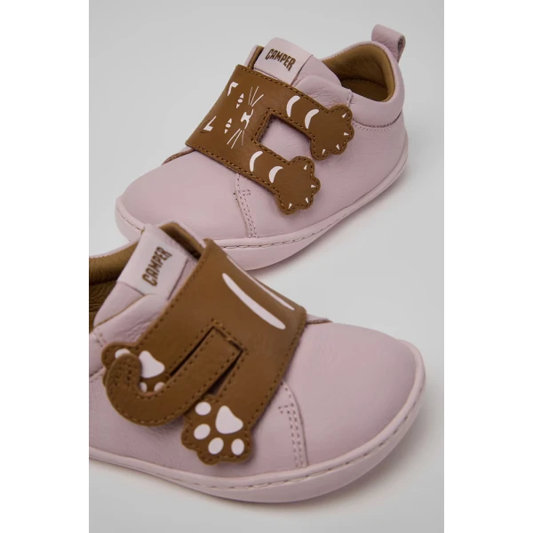 CAMPER ΠΑΙΔΙΚΑ SNEAKERS ΚΟΡΙΤΣΙ TWINS ΡΟΖ