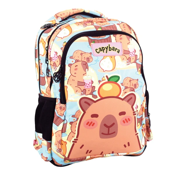 PRIMARY SCHOOL OVAL BACKPACK CAPYBARA