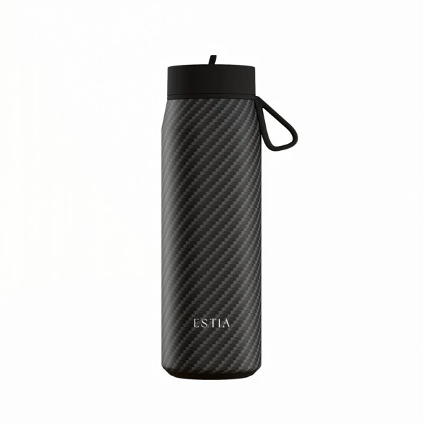 ESTIA HOME ART ΘΕΡΜΟΣ PULSE SAVE THE AEGEAN 500ml CARBON FIBRE