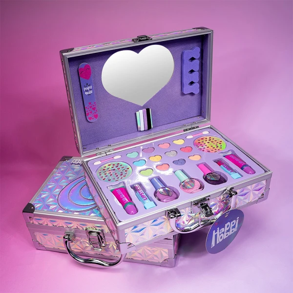 HAPPIHOBBI ΘΗΚΗ ΟΜΟΡΦΙΑΣ SPARKLE LOVE ΜΕ 30 ΑΞΕΣΟΥΑΡ
