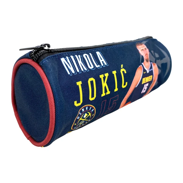 BACK ME UP BARREL OVAL PENCIL CASE NBA NIKOLA JOKIC