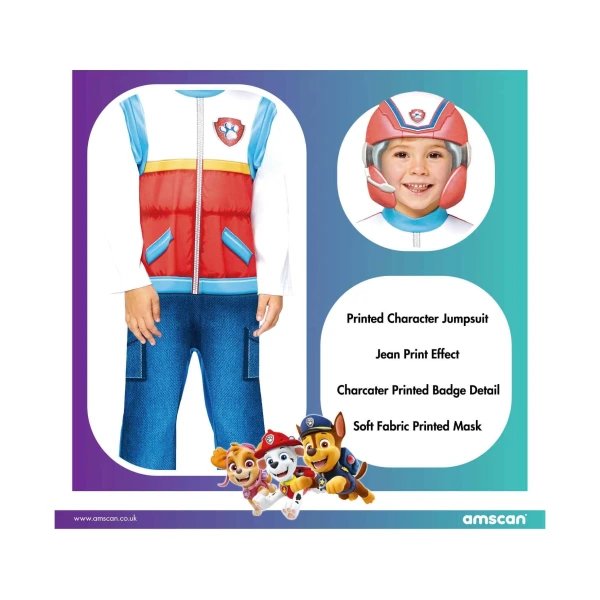CARNIVAL COSTUME PAW PATROL RYDER No 3-4 M9909119/No 4-6 M9909120