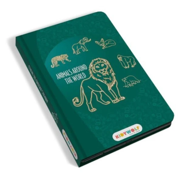 KIDYWOLF PAD ΖΩΓΡΑΦΙΚΗΣ ANIMALS AROUND THE WORLD
