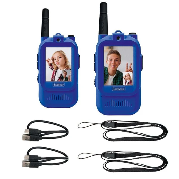 LEXIBOOK RECHARGEABLE VIDEO WALKIE TALKIE