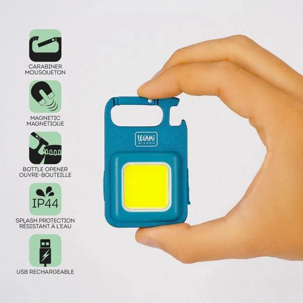 LEGAMI RECHARGABLE COB LED LIGHT TORCH