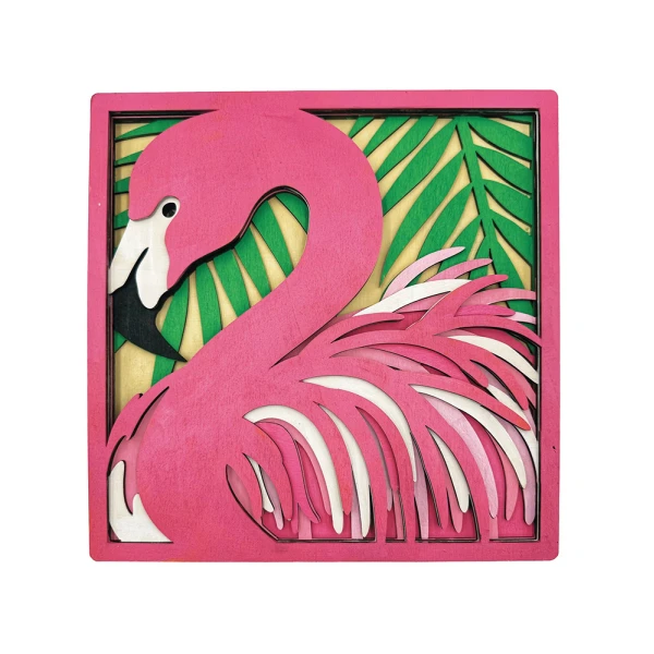 SPLAT PLANET ΞΥΛΙΝΟ ΣΕΤ ΖΩΓΡΑΦΙΚΗΣ FLAMINGO 