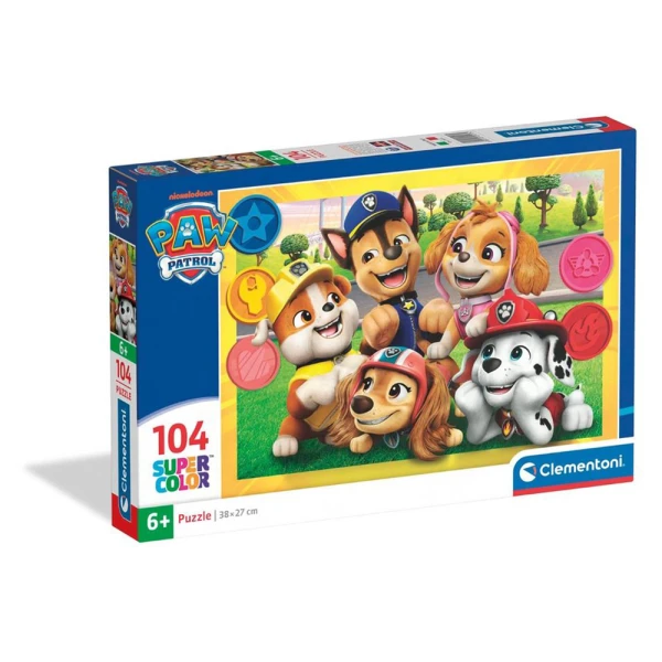 CLEMENTONI PUZZLE SUPER PUZZLE PAW PATROL 104 pcs