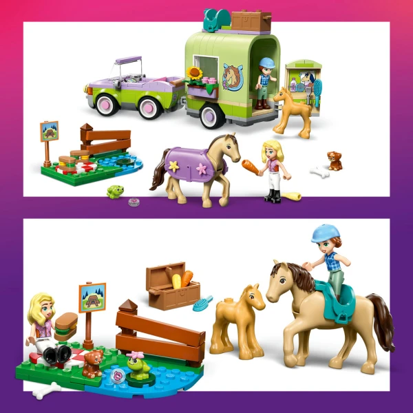 LEGO® FRIENDS HORSE & BABY FOAL TRAILER