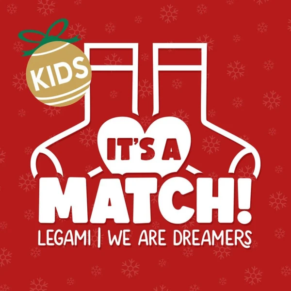 LEGAMI ΠΑΙΔΙΚΕΣ ΑΝΤΙΟΛΙΣΘΗΤΙΚΕΣ ΚΑΛΤΣΕΣ IT\'S A MATCH - SNOWMAN