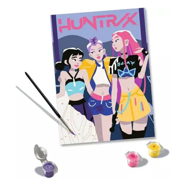 RAVENSBURGER PAINTING BY NUMBERS CREART K-POP DEMON HUNTERS HUNTRIX