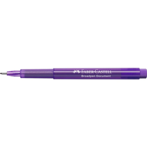 FABER-CASTELL ΜΑΡΚΑΔΟΡΟΣ ΓΡΑΦΗΣ BROADPEN ΜΩΒ