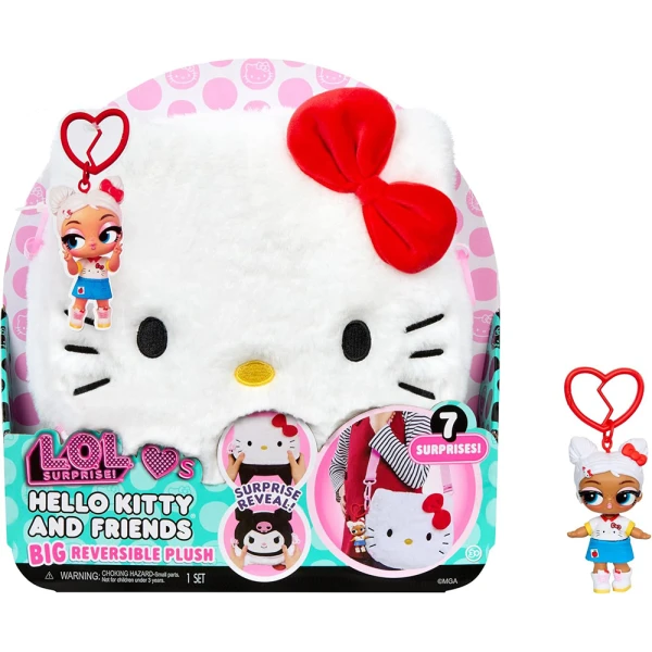 L.O.L. SURPRISE HELLO KITTY ΜΕΓΑΛΟ ΛΟΥΤΡΙΝΟ ΕΚΠΛΗΞΗ