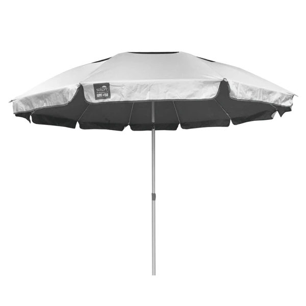 ΟΜΠΡΕΛΑ ΘΑΛΑΣΣΗΣ 220/10 28/32mm ΜΕ ΚΛΙΣΗ POLYESTER - ΓΚΡΙ