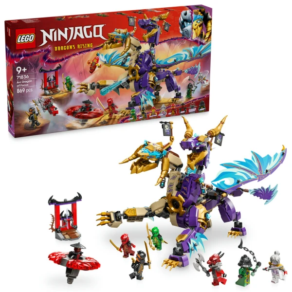 LEGO® NINJAGO® ΑΡΚ ΔΡΑΚΟΣ ΤΗΣ ΣΥΓΚΕΝΤΡΩΣΗΣ