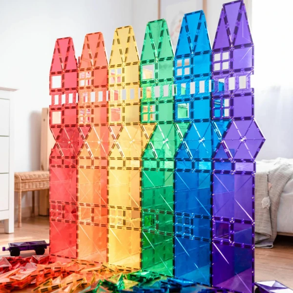 CONNETIX ΜΑΓΝΗΤΙΚΑ ΤΟΥΒΛΑΚΙΑ RAINBOW MEGA PACK 212 τεμ.