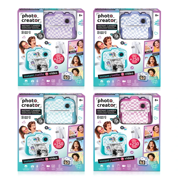 PHOTO CREATOR ΦΩΤΟΓΡΑΦΙΚΗ ΜΗΧΑΝΗ INSTANT CAMERA - 4 ΧΡΩΜΑΤΑ