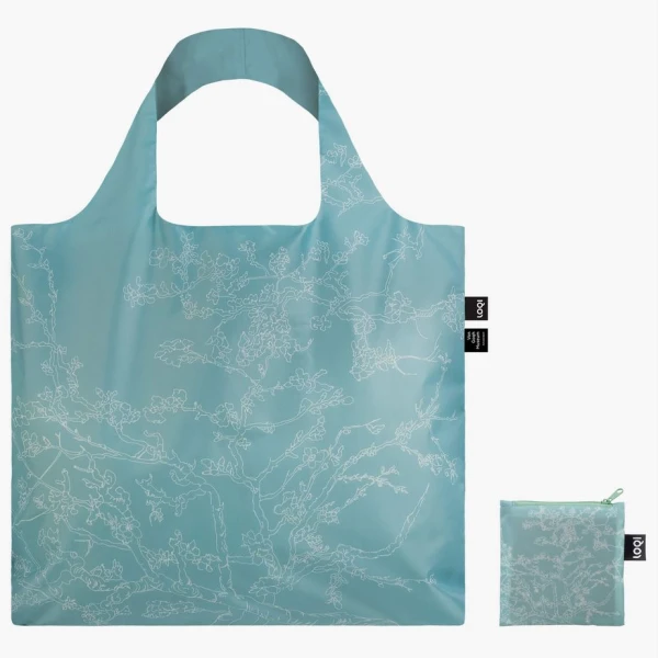 LOQI RECYCLED TOTE BAG - VINCENT VAN GOGH ALMOND BLOSSOM