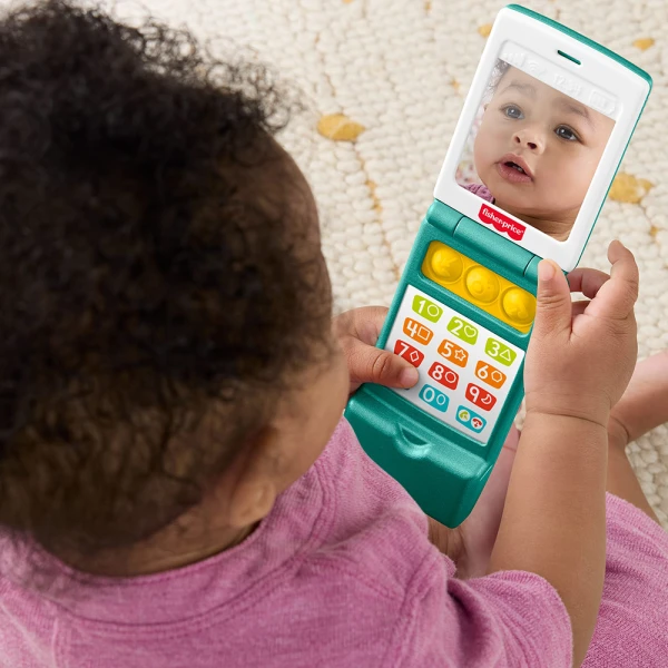 FISHER PRICE LAUGH N LEARN ΕΚΠΑΙΔΕΥΤΙΚΟ ΚΙΝΗΤΟ ΤΗΛΕΦΩΝΑΚΙ ΜΕ ΠΟΡΤΑΚΙ