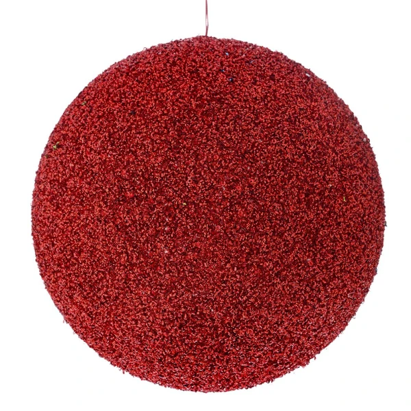 ΚΟΚΚΙΝΗ GLITTER FOAM ΜΠΑΛΑ 25 εκ.