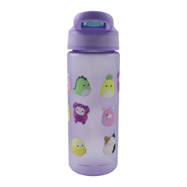 ΠΛΑΣΤΙΚΟ ΠΑΓΟΥΡΙ 600ml ΜΕ ΚΑΛΑΜΑΚΙ SQUISHMALLOWS