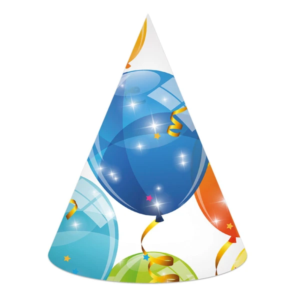 ΚΑΠΕΛΑ SPARKLING BALLOONS KOKLIKO 6 τεμ.