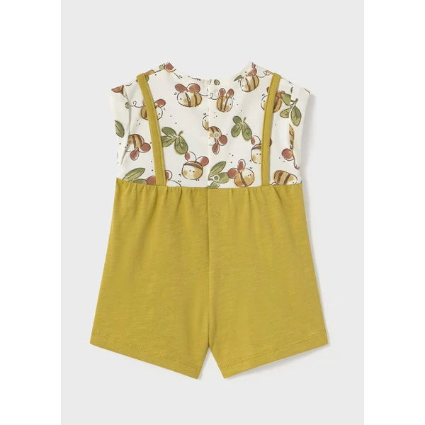 MAYORAL ONESIE COTTON OLIVE 