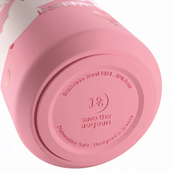 ESTIA HOME ART ΘΕΡΜΟΣ LENS SAVE THE AEGEAN 360ml LOVE ASCEND