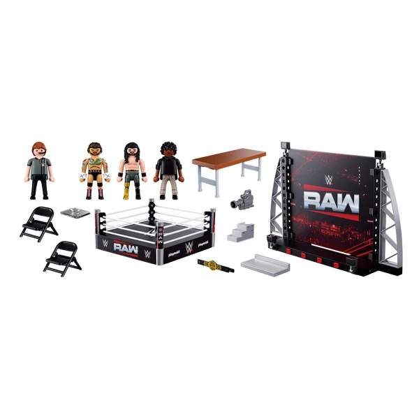 PLAYMOBIL WWE® SETH ROLLINS ΚΑΙ CM PUNK ΣΤΟ ΡΙΝΓΚ