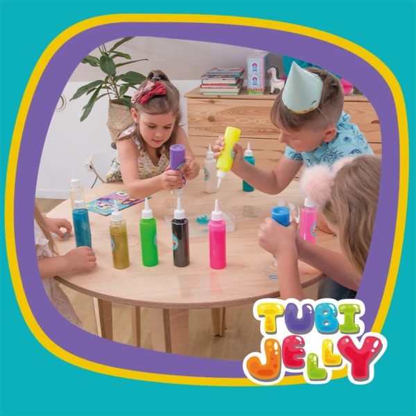 TUBAN ΣΕΤ TUBI JELLY ΓΟΡΓΟΝΕΣ ΓΙΑ ΔΗΜΙΟΥΡΓΙΑ 3D ΦΙΓΟΥΡΩΝ GEL